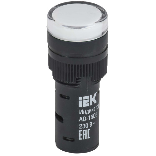 Лампа AD16DS(LED)матрица d=16мм белый 230В AC IEK