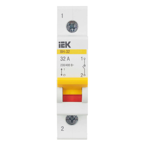 KARAT Выключатель нагрузки (мини-рубильник) ВН-32 1P 32А IEK