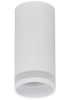 Светильник 4005 накладной потолочный под лампу GU10 белый IEK