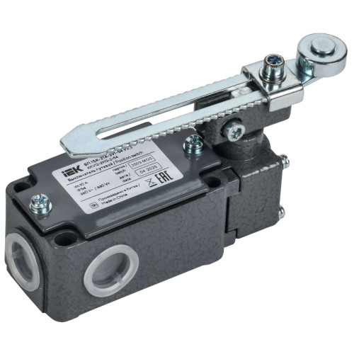 Выключатель путевой ВП 15К-21А-291-54 У2.3 рычаг с роликом регулируемый по длине прямого действия IEK