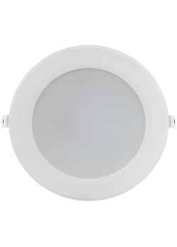 Светильник светодиодный ДВО 1716 белый круг 18Вт 4000К IP40 IEK