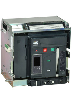 ARMAT AR-A2C TD12 4P W HR/VR Выключатель автоматический воздушный 55кА расцепитель TD 1250А 4P выдвижной с аксессуарами ~220-240В: реле отключения, реле включения, моторный привод IEK