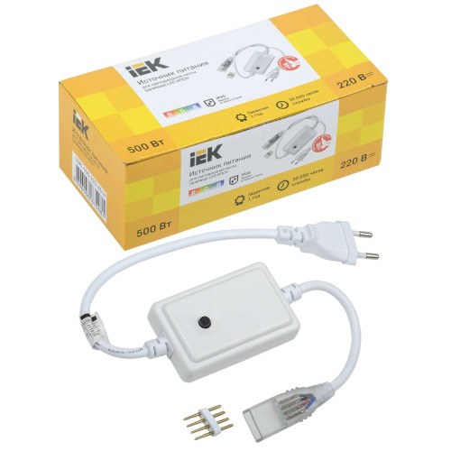 Драйвер LED ИПСН 500Вт 220В 14мм RGB IP44 IEK