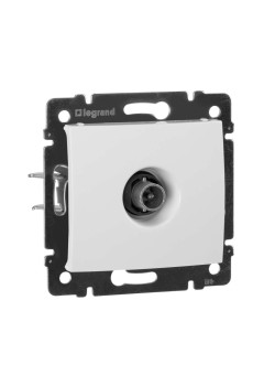 VALENA Розетка TV проходная белый