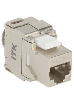 ITK Модуль Keystone Jack кат.6A STP, IDC Dual, верт. зад.
