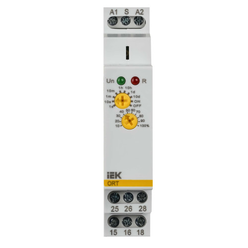 Реле задержки выключения ORT 2 контакта 12-240В AC/DC IEK