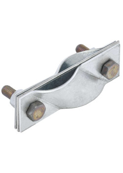 Зажим заземления диагональный стержень-стержень нержавеющая сталь IEK