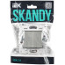 SKANDY Выключатель 2-клавишный проходной с индикацией 10А SK-V10N металл никель IEK