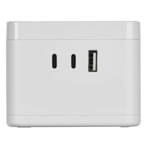 DOMINIC Удлинитель с беспроводной зарядкой 10Вт У02К 2 места 2P+PE 1,3м 3х1,0мм2 16А/250В USB A+C белый IEK DOMINIC Удлинитель с беспроводной зарядкой 10Вт У02К 2 места 2P+PE 1,3м 3х1,0мм2 16А/250В USB A+C белый IEK