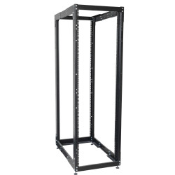 ITK Стойка открытая монтажная двухрамная LINEA F 37U 600x800мм с регулируемой глубиной чёрная