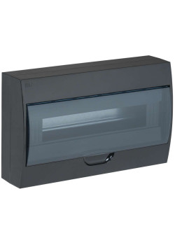 KREPTA 3 Корпус пластиковый ЩРН-П-18 IP41 черный IEK