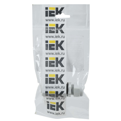 Сальник PG 7 диаметр проводника 5-6мм IP54 (3шт/упак) IEK