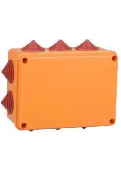 Коробка распаячная огнестойкая ПС 150х110х70мм 4P 6мм2 IP55 10 вводов IEK