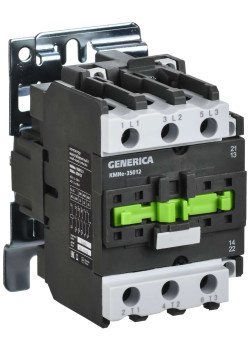 Контактор КМИе-35012 50А 110В/АС3 1NO;1NC GENERICA