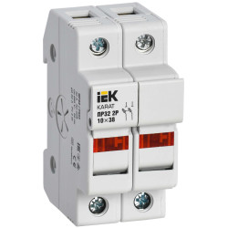 Предохранитель-разъединитель с индикацией ПР32 2P 10х38 32А KARAT IEK