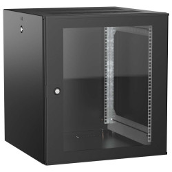 ITK UNITBOX W Шкаф настенный 12U 600х600мм дверь стеклянная черный