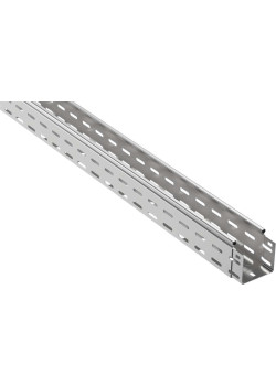 ESCA Лоток перфорированный 80х100х3000 RAL 9016 IEK