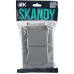 SKANDY Розетка 2-местная и крышкой 16А в сборе IP44 SK-R12Gr серый IEK