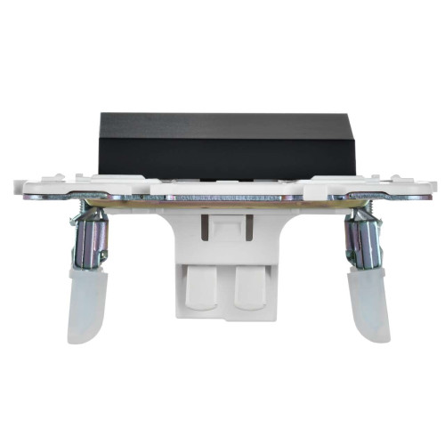 SKANDY Выключатель 1-клавишный проходной 10А SK-V02Bl черный IEK