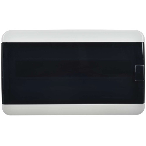 TEKFOR Корпус пластиковый КМПн-18 IP65 черная прозрачная дверь IEK