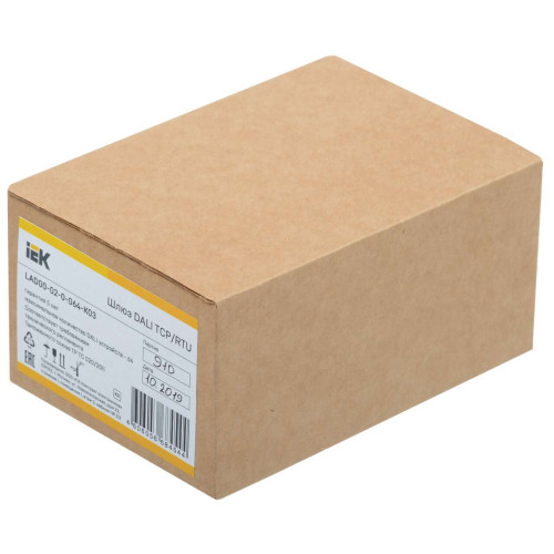 Шлюз DALI с подключением TCP/RTU на 64 устройства IEK