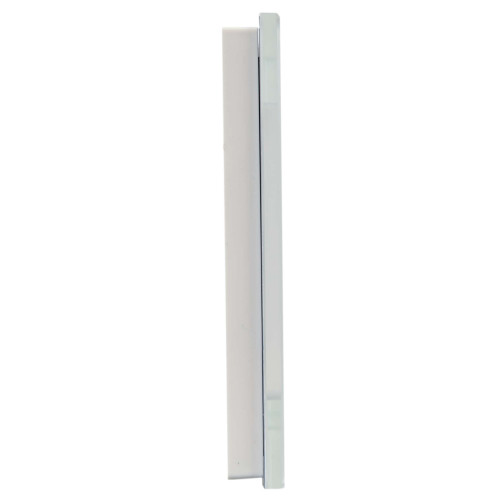 BRITE Рамка 2-местная РУ-2-2-Бр стекло белый матовый IEK