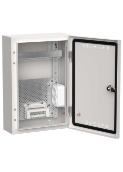 TITAN 5 Корпус мультимедиа ЩРн-24 (1х24) 460х310х140мм IP30 белый IEK