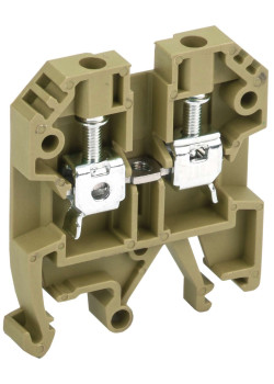 Клемма винтовая КВИ-4мм2 желтая IEK