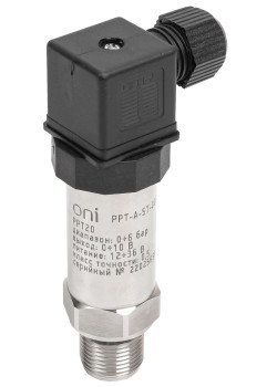 Преобразователь абсолютного давления PPT20 0,5% 0-6Бар 0-10В M20 DIN43650 ONI