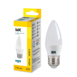 LED Candle C37 7W 4000K E27 IEK