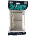 SKANDY Розетка 2-местная и крышкой 16А в сборе IP44 SK-R12Sh шампань IEK