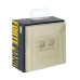 FORTE&PIANO Розетка компьютерная двойная RJ45 кат.5E FP433 ваниль IEK