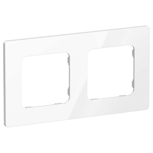 FLITE Рамка 2-местная РУ-2-К-ФлБ белый IEK