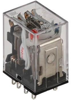 Реле РЭК78/4(MY4) с индикацией 3А 24В AC IEK