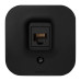 QUTEO Розетка для открытой установки компьютерная RJ45 кат.5E UTP чёрный матовый