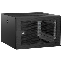ITK UNITBOX W Шкаф настенный 6U 600х600мм дверь перфорированная черный