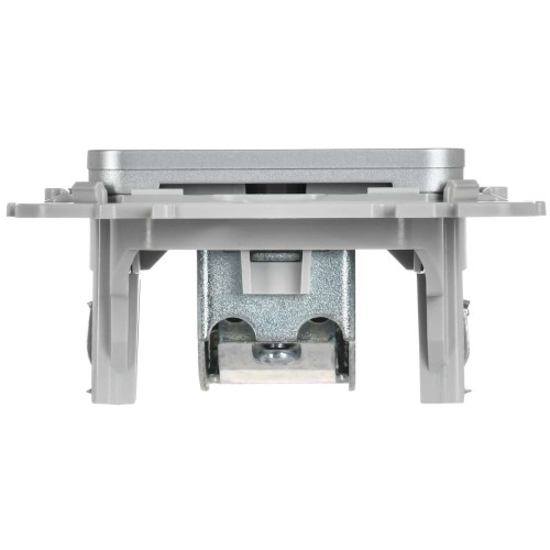 FLITE Розетка TV экранированная оконечная тип M РТВм-1-1-1-ФлА алюминий IEK