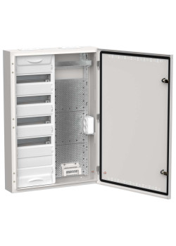 TITAN 5 Корпус комбинированный ЩРн-60 (2х60) 835х570х140мм IP30 белый IEK