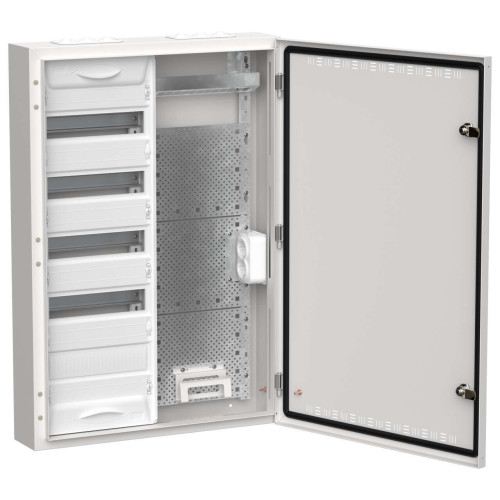 TITAN 5 Корпус комбинированный ЩРн-60 (2х60) 835х570х140мм IP30 белый IEK