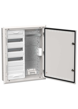 TITAN 5 Корпус комбинированный ЩРв-48 (2х48) 755х625х130мм IP30 белый IEK