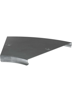 Крышка поворота плавного 45град (тип Г01) ESCA 200мм HDZ IEK