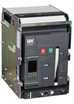ARMAT AR-A2C TD12 3P W HR/VR Выключатель автоматический воздушный 55кА расцепитель TD 1250А 3P выдвижной с аксессуарами ~220-240В: реле отключения, реле включения, моторный привод IEK