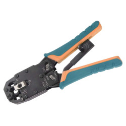 ITK Инструмент обжимной для RJ50/RJ45/RJ12/RJ11 синий