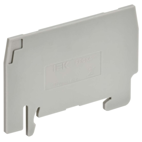 ARMAFIX Разделитель PPCX4 для колодки клеммной CX2.5-CX4 серый IEK