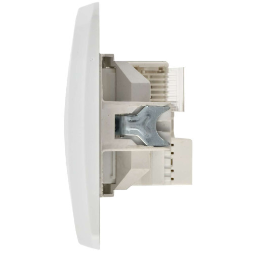 VEGA Розетка 2-местная RJ11/RJ45 РК/Т12-ВБ белый IEK