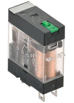 Реле общего назначения OGR-1 1C 24В DC со светодиодом и тестовой кнопкой ONI