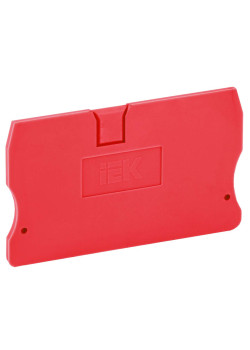 Заглушка для КПИ 2в-1,5/2,5 красная IEK