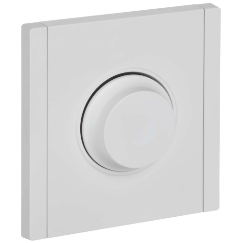 FORTE&PIANO Светорегулятор поворотно-нажимной 600Вт FP254 белый IEK