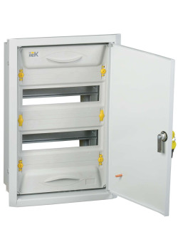 UNIVERSAL Корпус металлический ЩРв-24зк-1 36 IP31 c кожухом (артикул замены TI5-50-V-024-31-7035) IEK