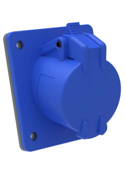 MAGNUM Розетка встраиваемая ССИ-413 16А-6ч/200-250В 2P+PE IP44 IEK